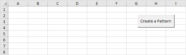 Crear un patrón en Excel VBA