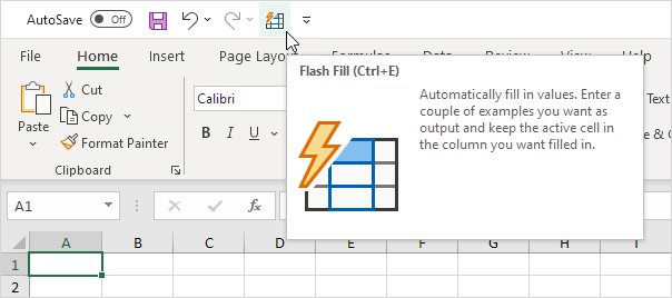 Barra de herramientas de acceso rápido en Excel