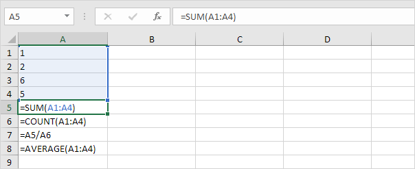 Mostrar fórmulas en Excel